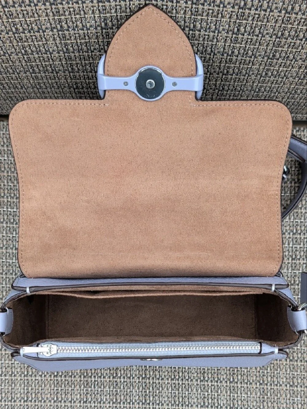 COACH Morgan Top-Handle Satchel With Crossbody Strap (CJ618) EUC
